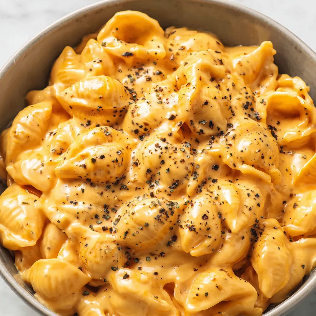 Cheesy Velveeta and Shells