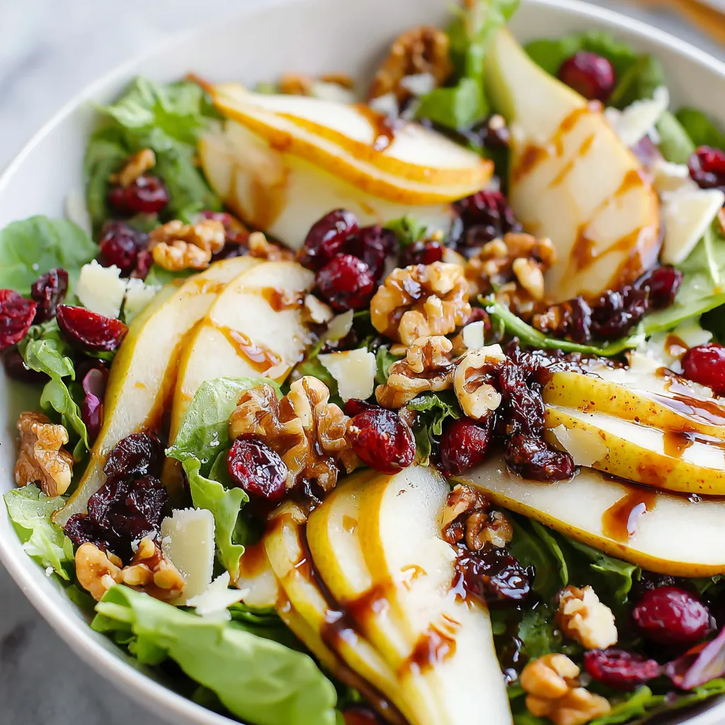 Autumn Pear Salad