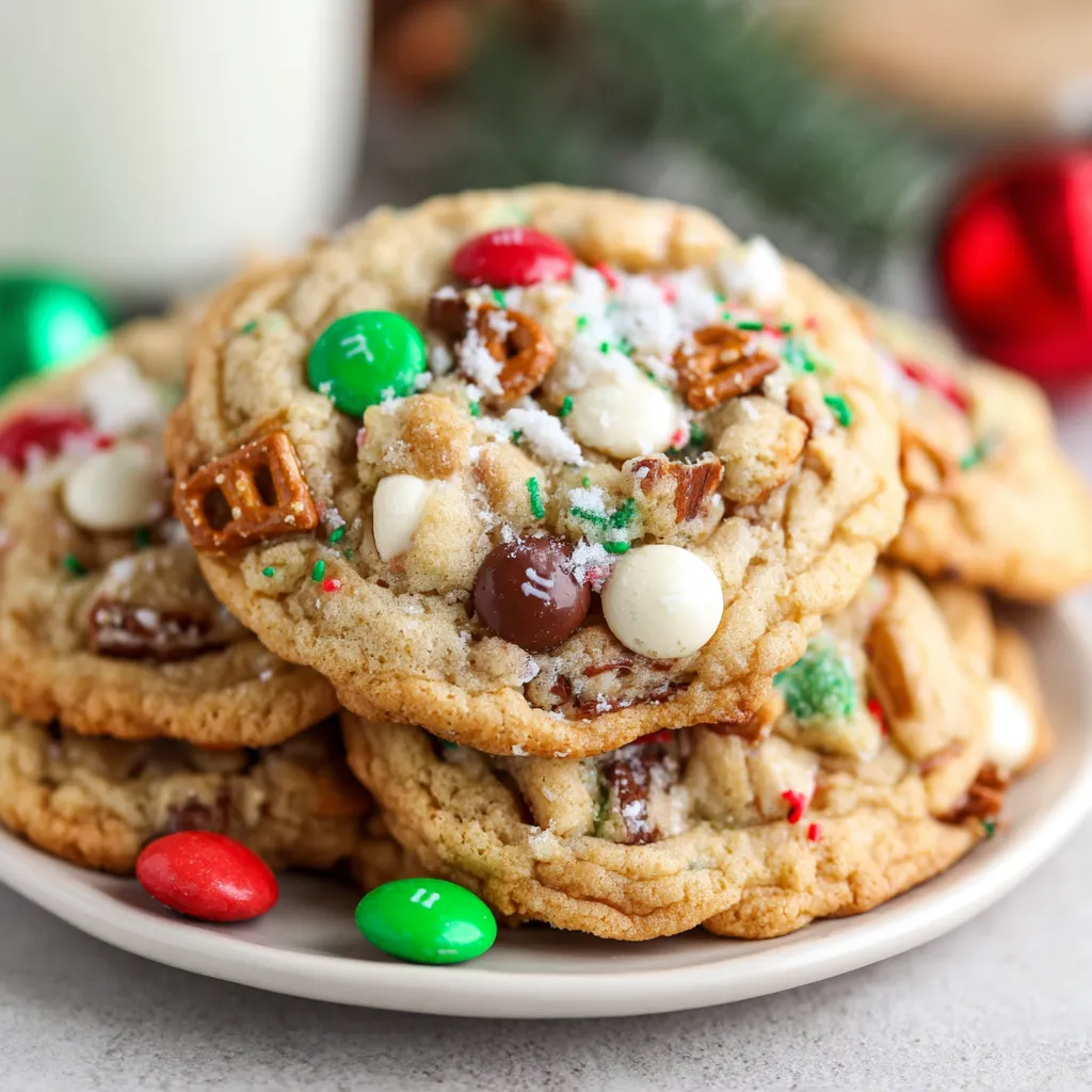 Christmas Kitchen Sink Cookies