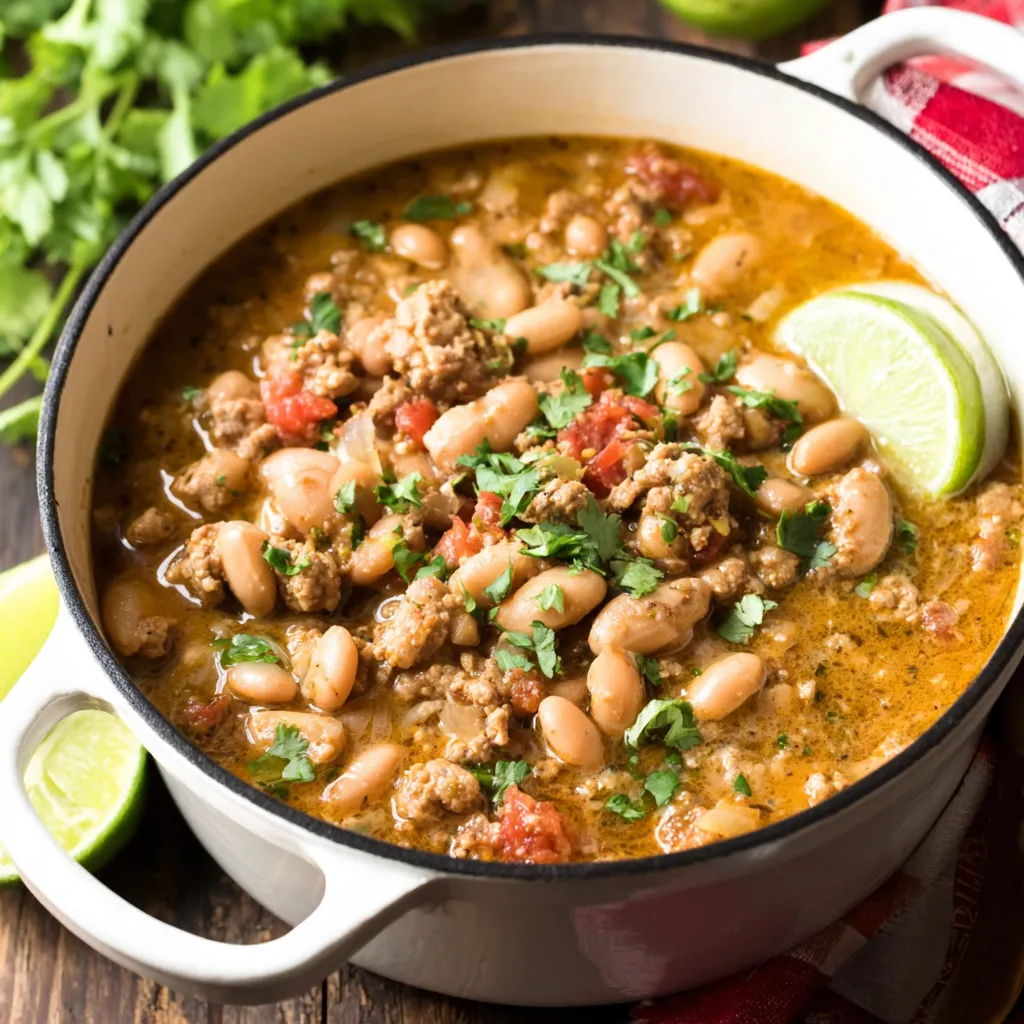 White Bean Turkey Chili