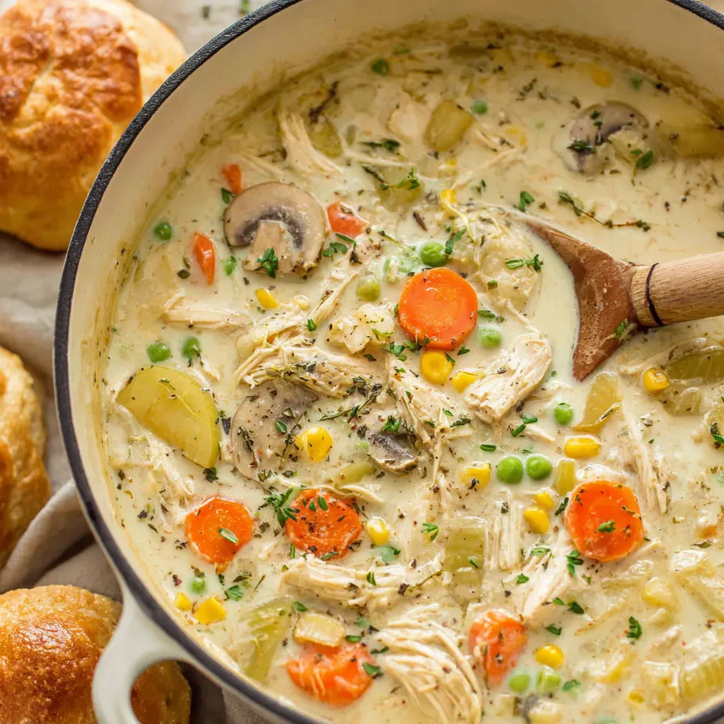 Chicken Pot Pie Soup