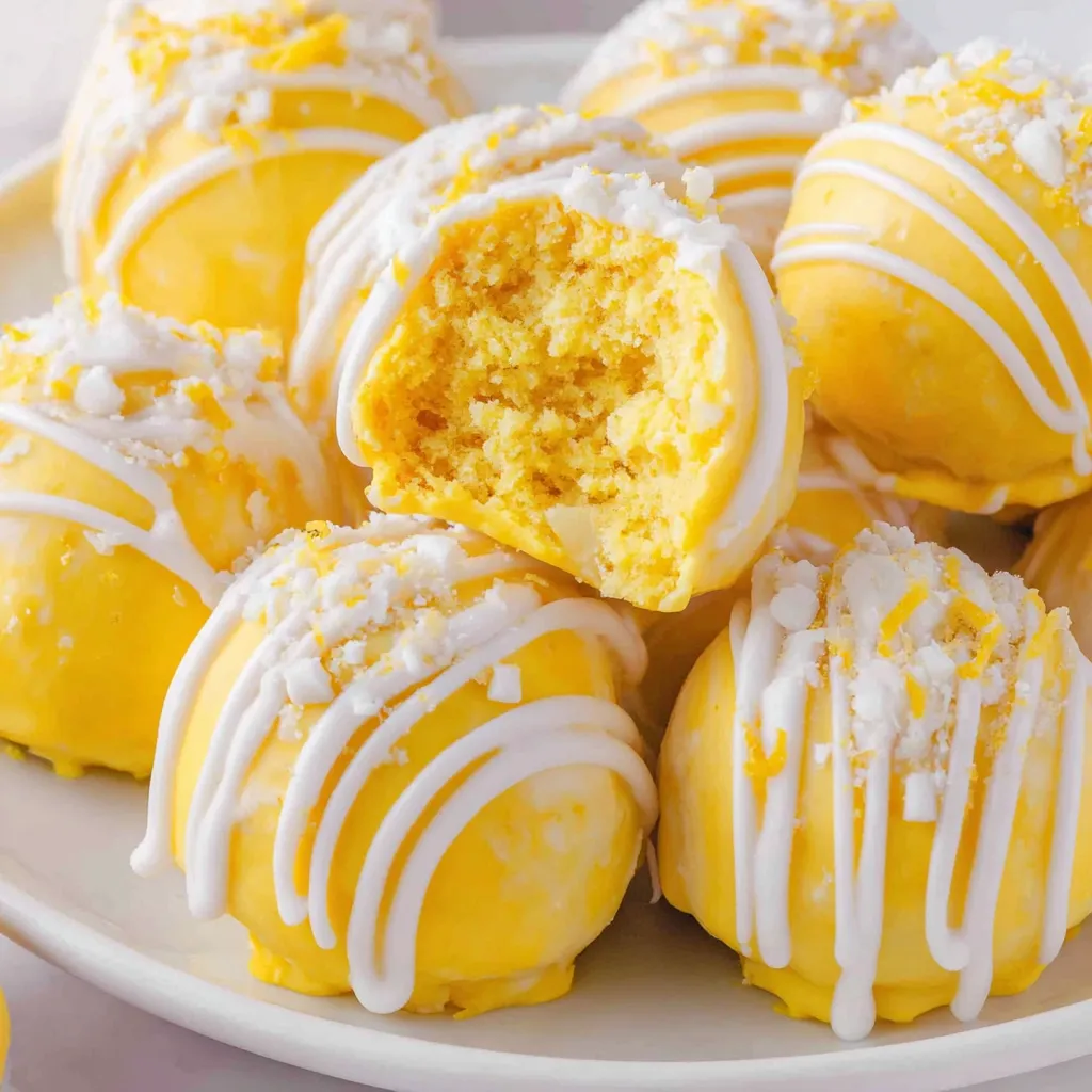 Lemon Cheesecake Bites