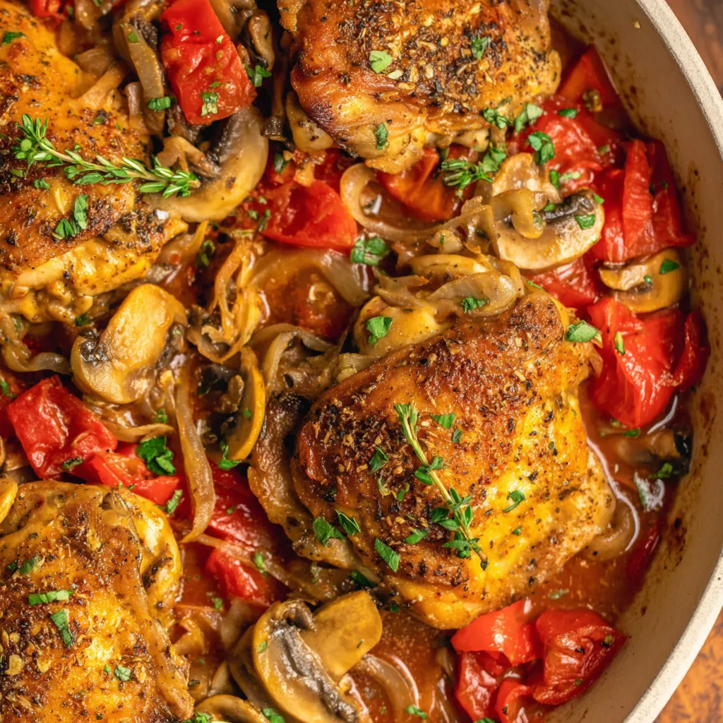 Chicken Cacciatore