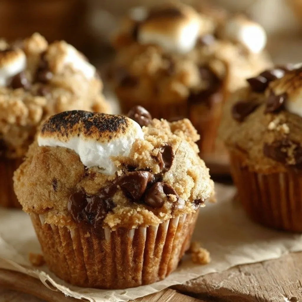 I Want S’more Muffins