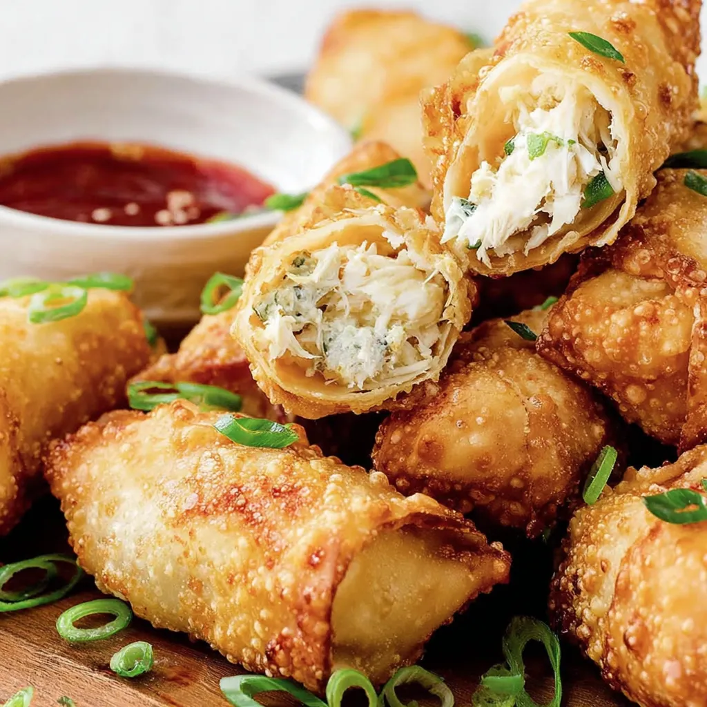Crab Rangoon Eggroll