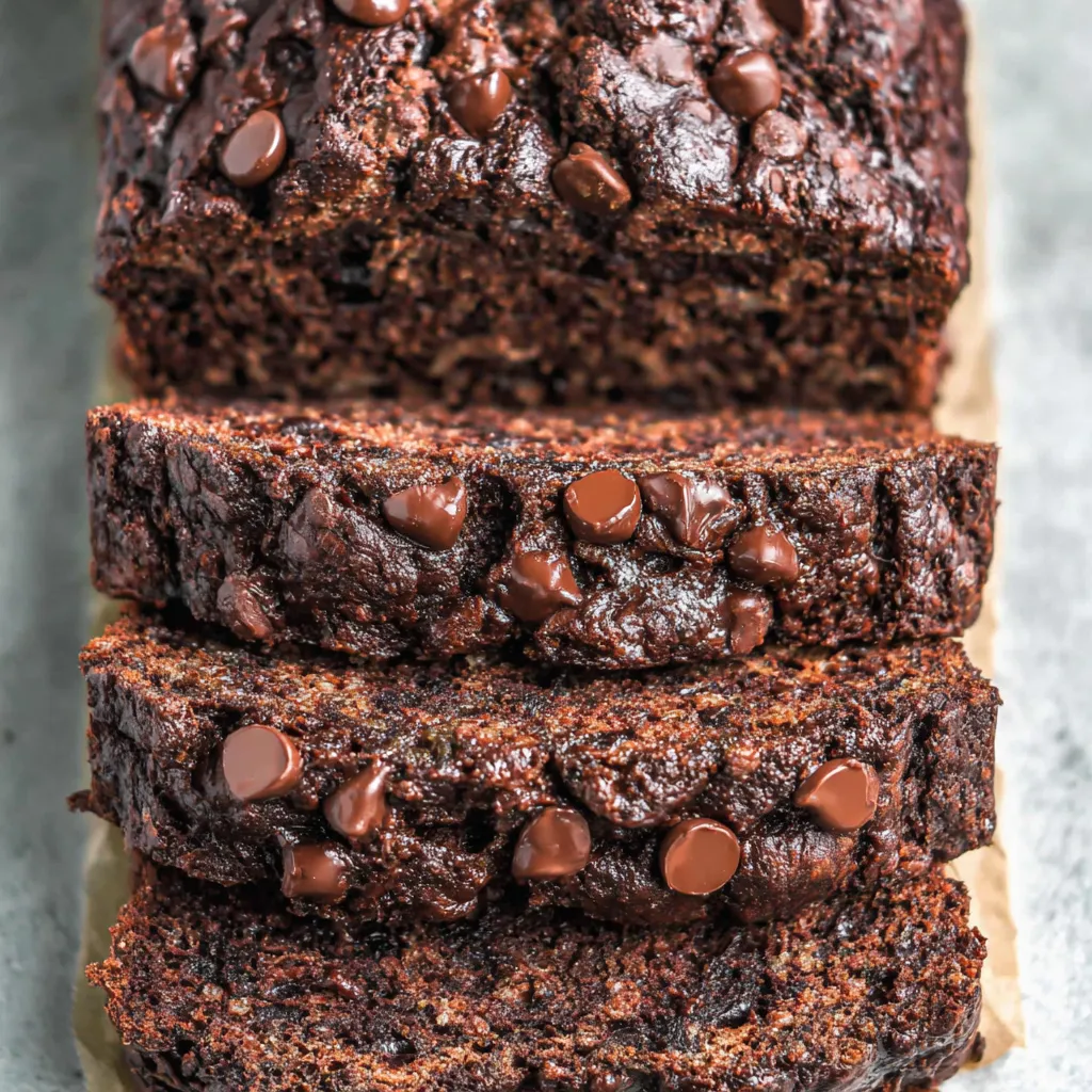 Decadent Chocolate Banana Bread