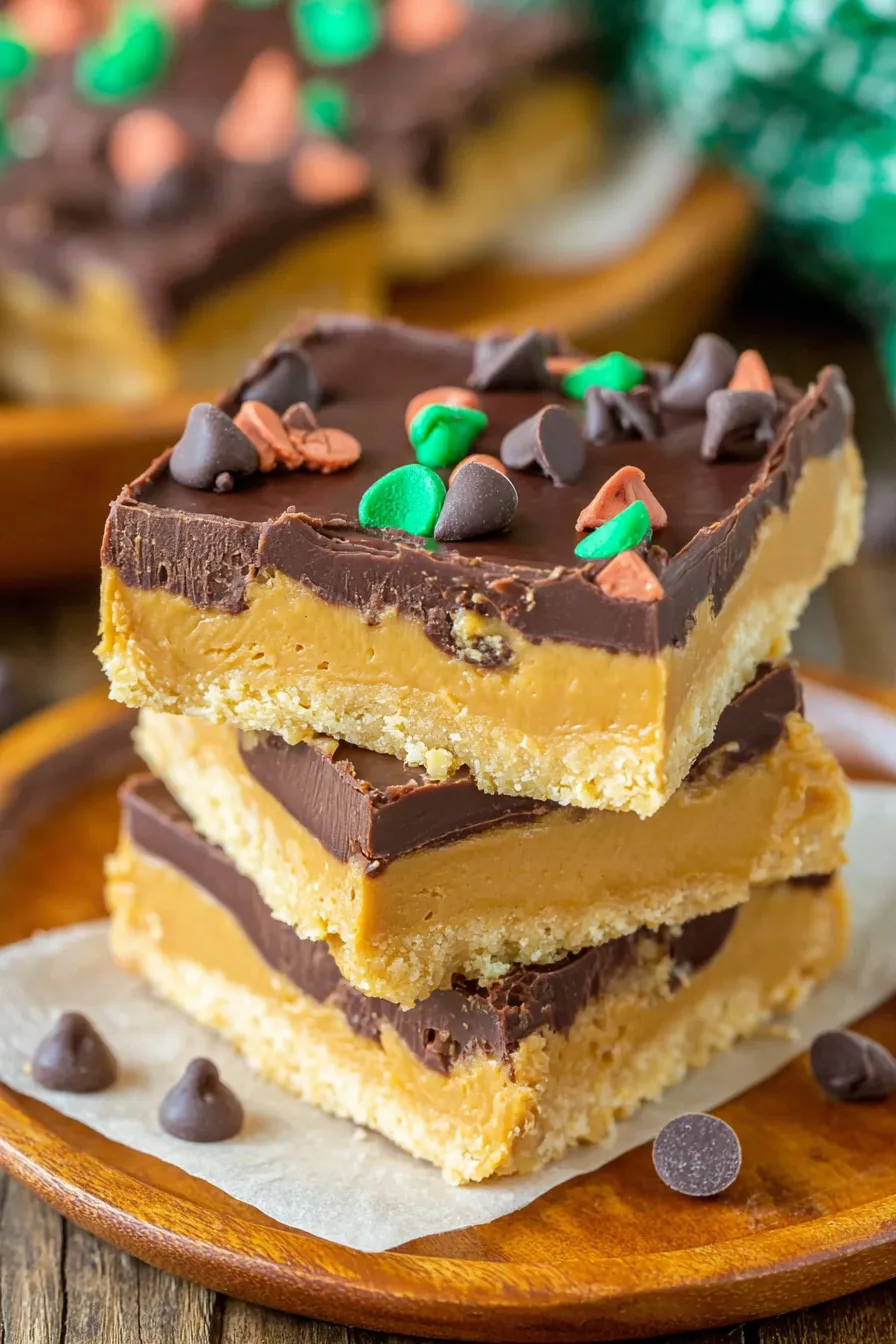 Peanut butter and powdered sugar mixed in bowl