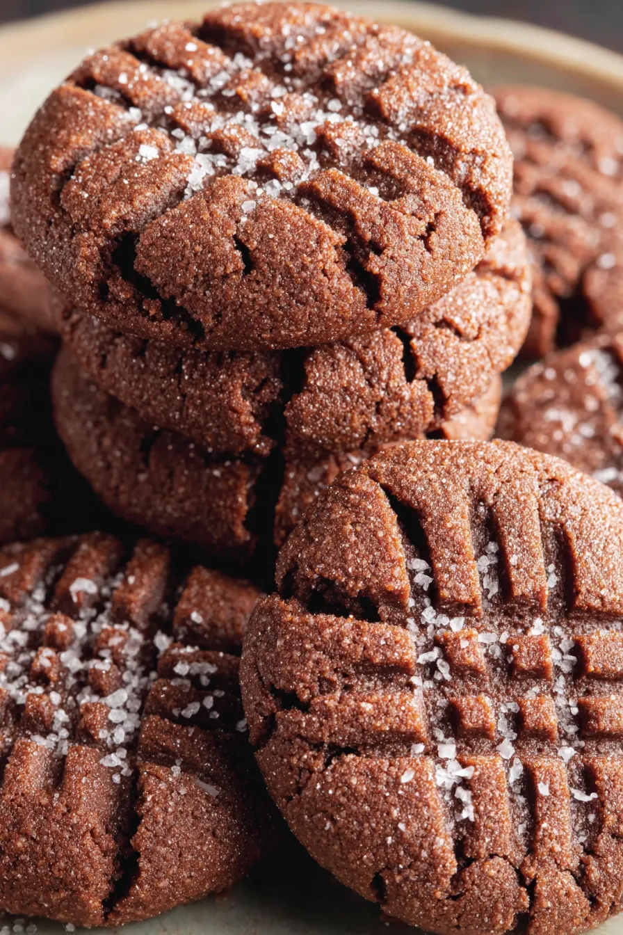 Rolling cookie dough in sugar in a mixing bowl