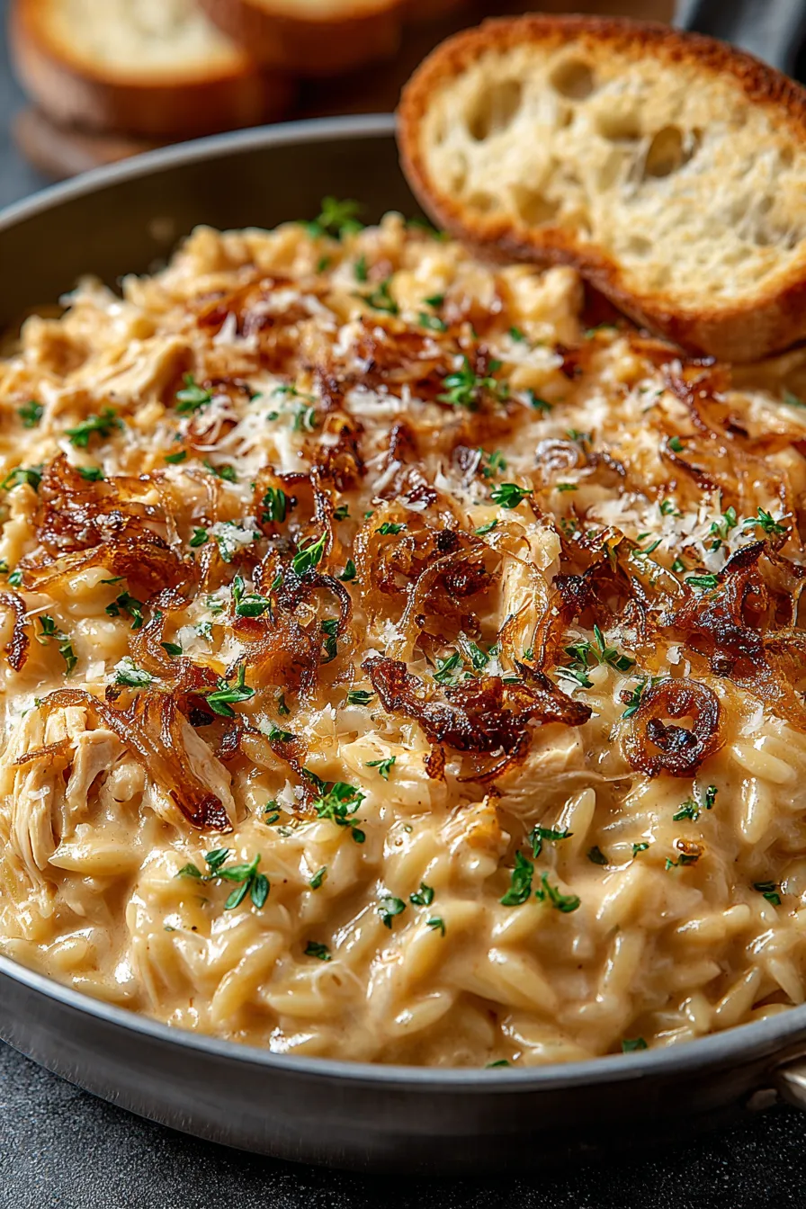 Baked casserole golden and bubbling, ready to serve