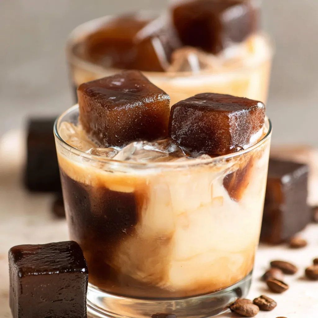 Bailey's and Coffee Ice Cubes