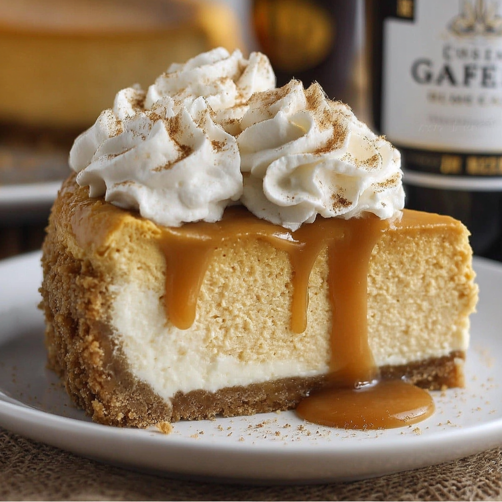 Silky No-Crack Pumpkin Cheesecake