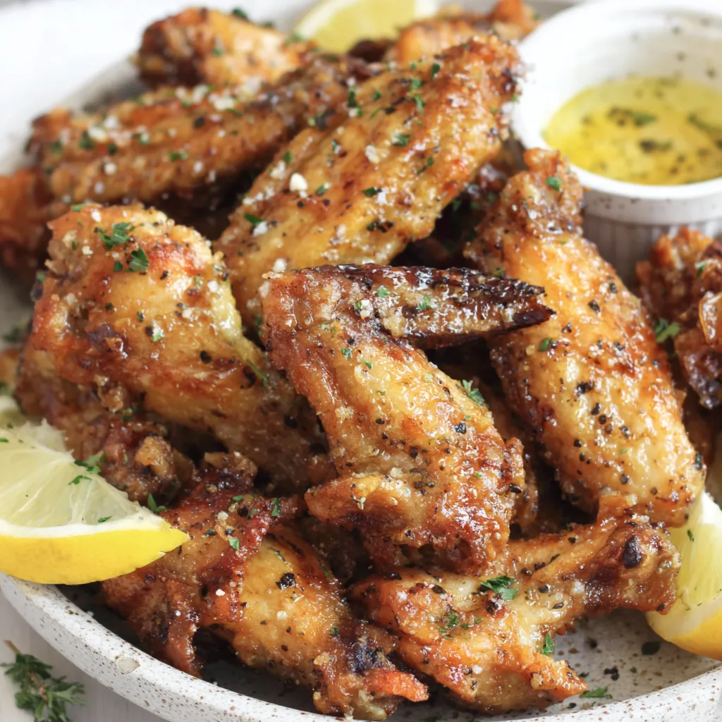 Crispy Lemon-Pepper Wings