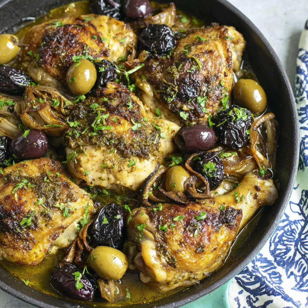 Chicken Marbella