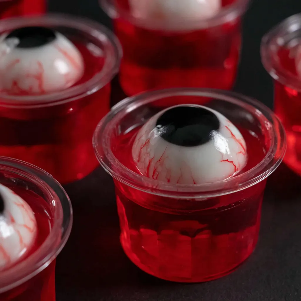 Halloween Eyeball Jello Shots