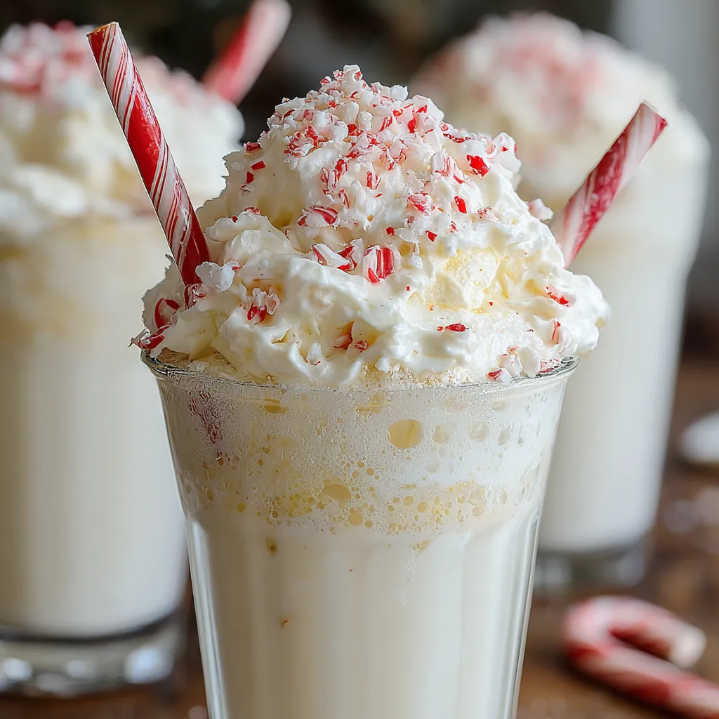 Festive Peppermint Christmas Float