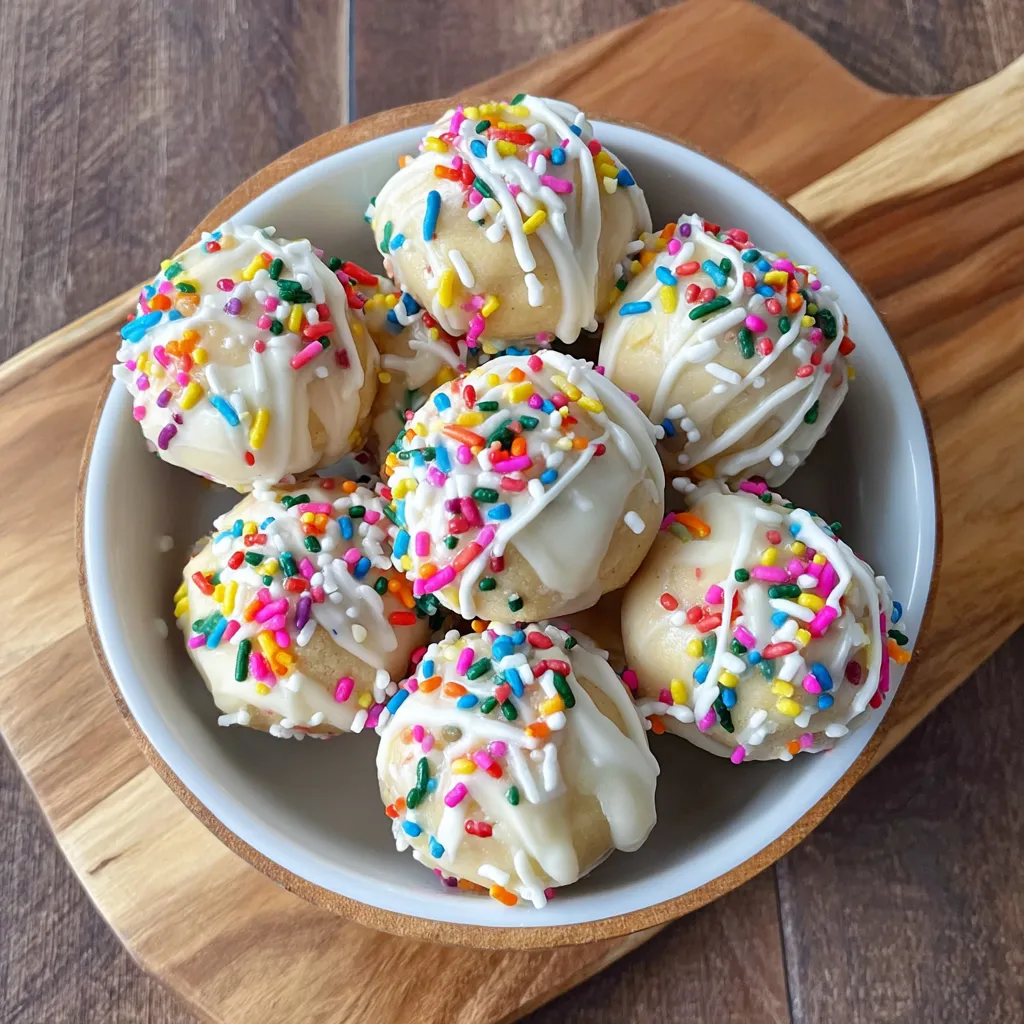 Easy Protein Cake Balls