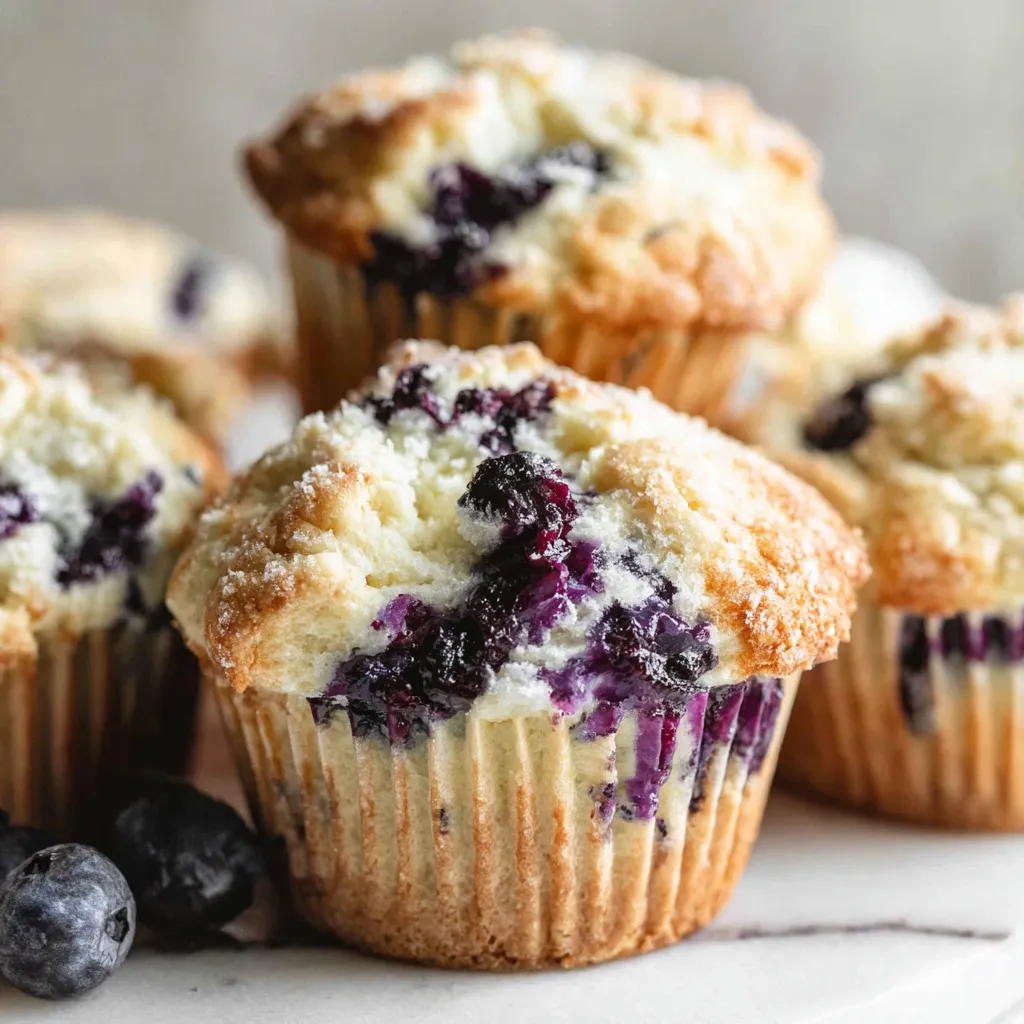 Jumbo Blueberry Muffins