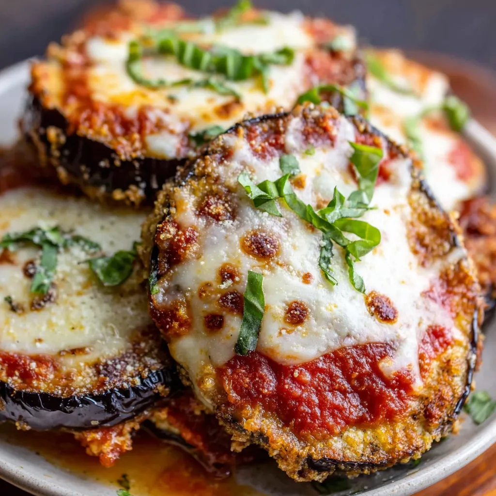 Baked Eggplant Parmesan