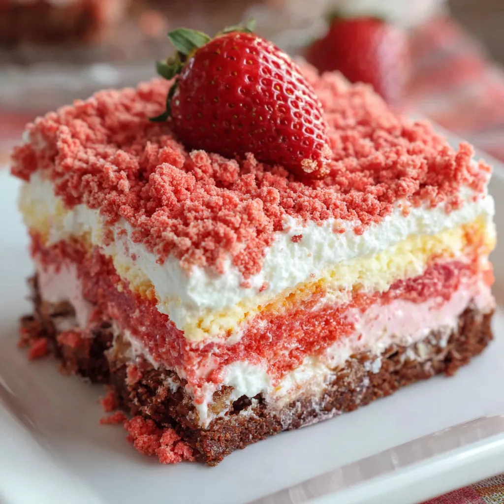 Strawberry Crunch Bars