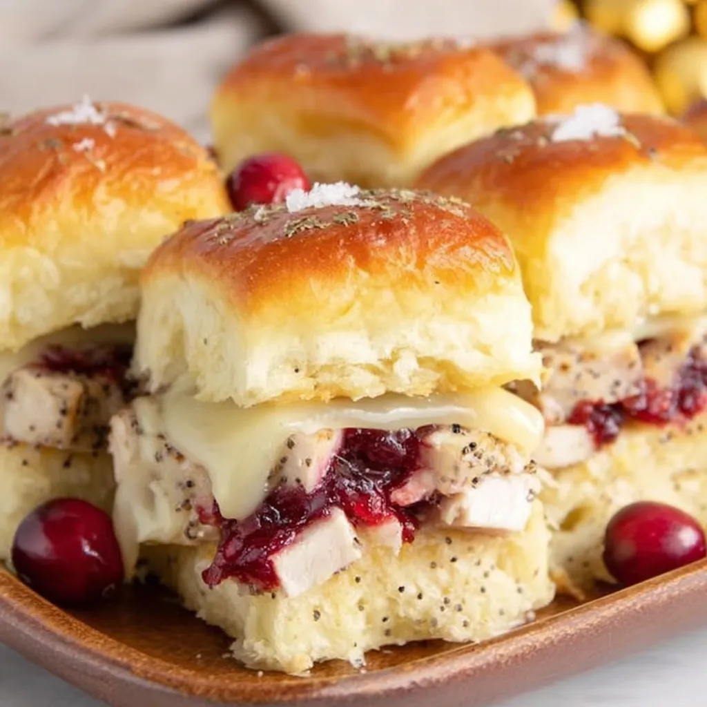 Turkey Cranberry Sliders