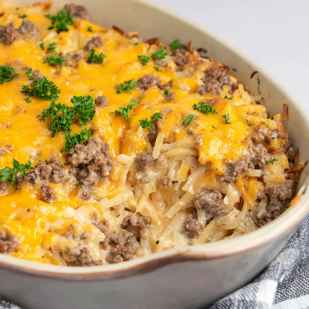 Hamburger Hashbrown Casserole