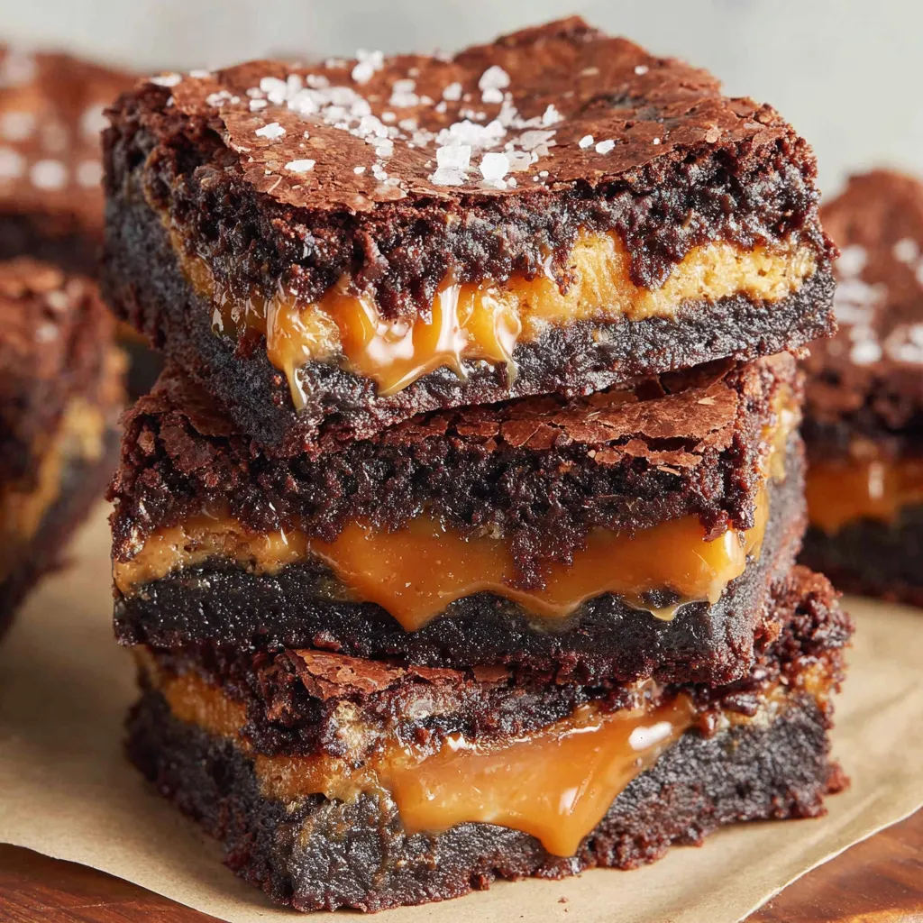 Salted Caramel Brownies