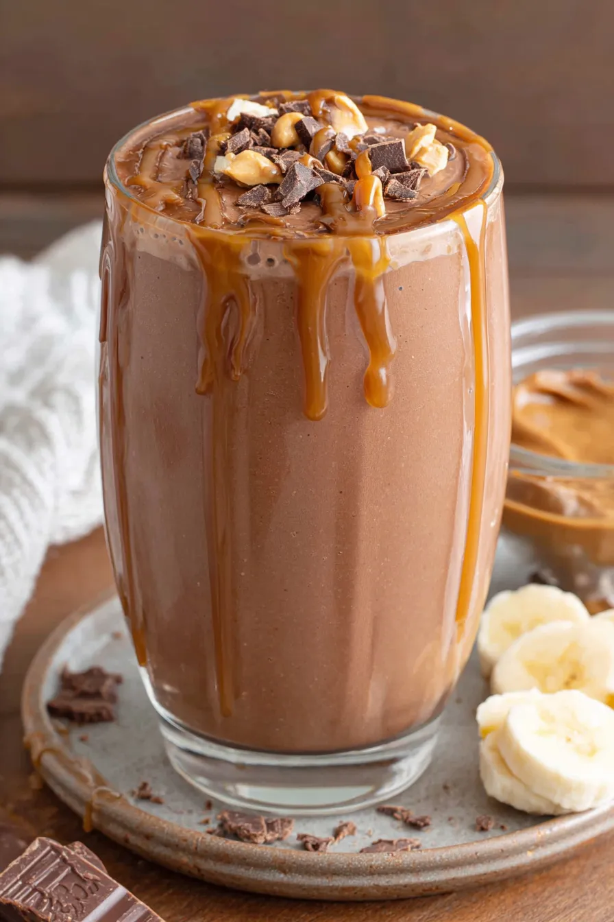 Ingredients laid out for smoothie