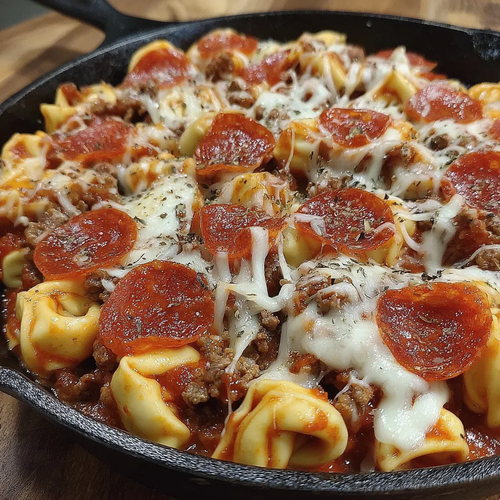 Pizza Tortellini Skillet