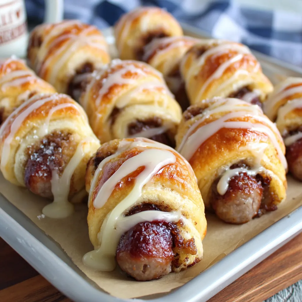 Breakfast Pigs in a Blanket