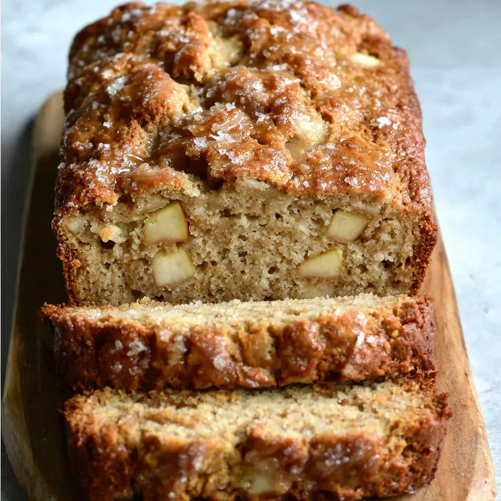 Apple Cinnamon Banana Bread