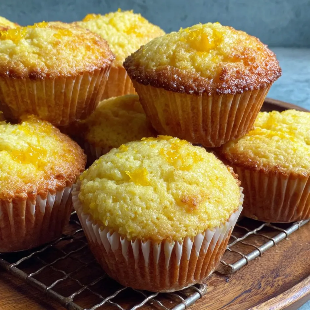 Lemon Curd Muffins