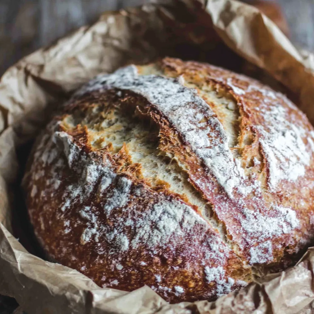Easy No-Knead Yeast Bread