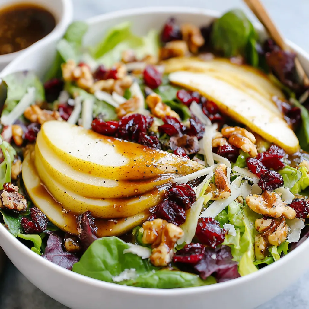 Autumn Pear Salad