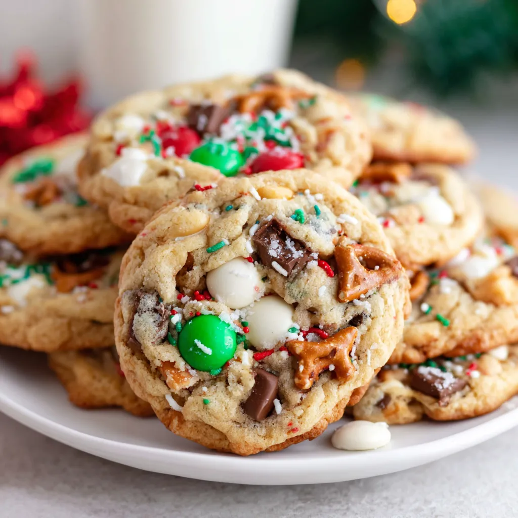 Christmas Kitchen Sink Cookies