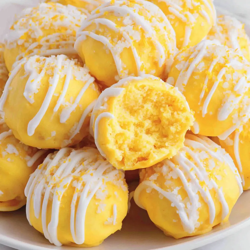 Lemon Cheesecake Bites