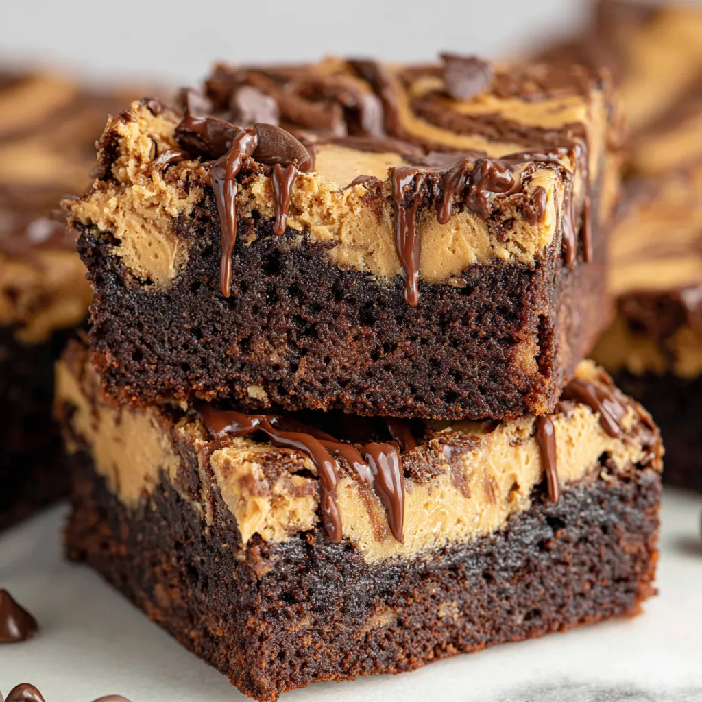 Peanut Butter Brownies