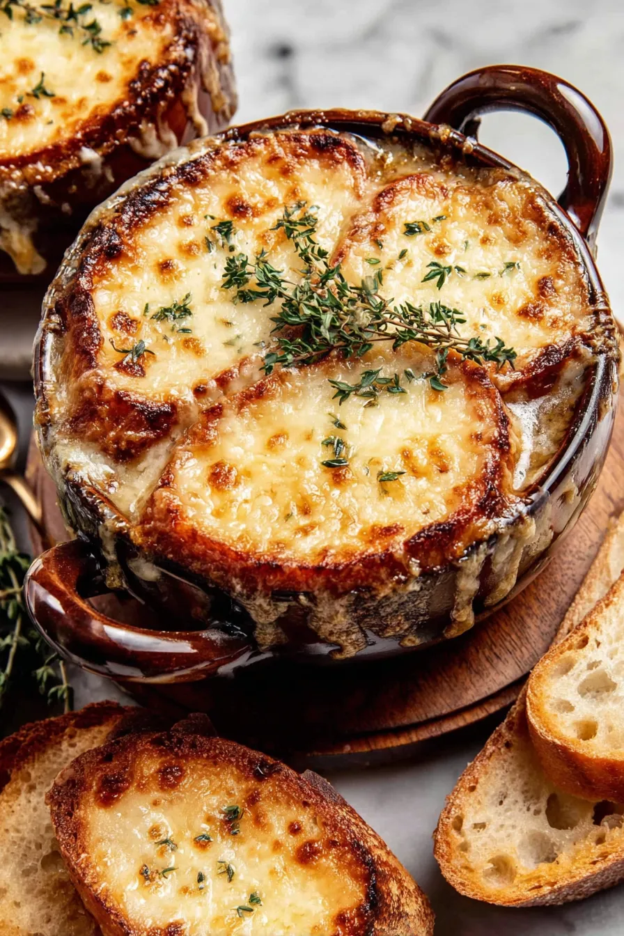 Caramelized onions simmering in a pan