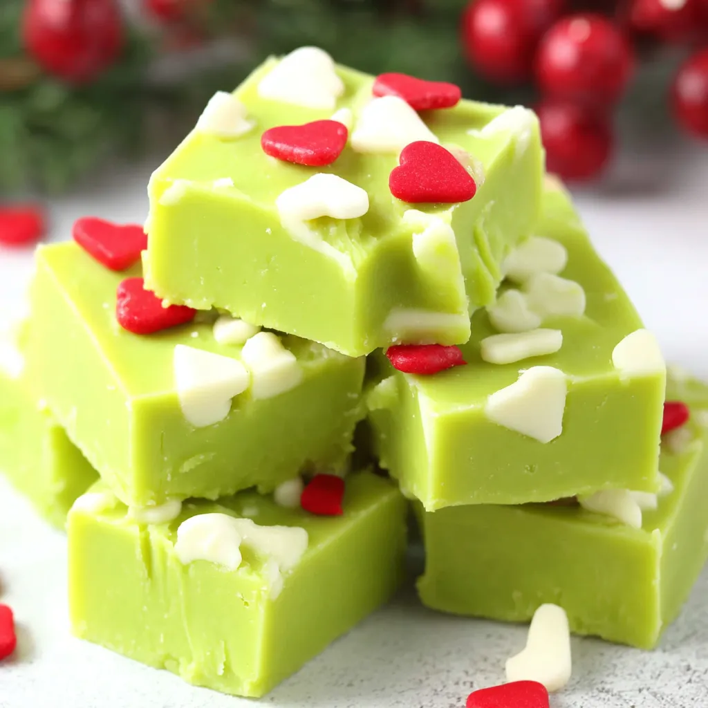 Grinch Fudge