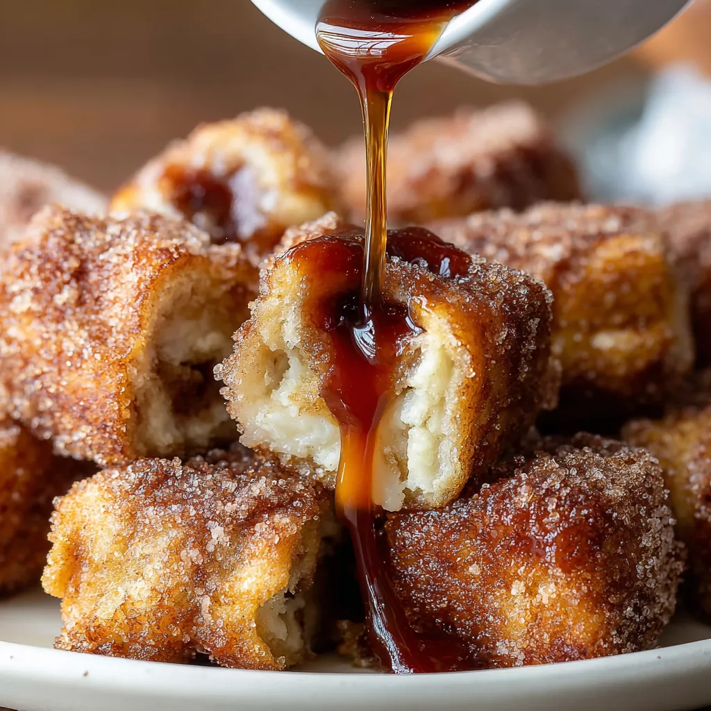 Cinnamon Roll French Toast Bites