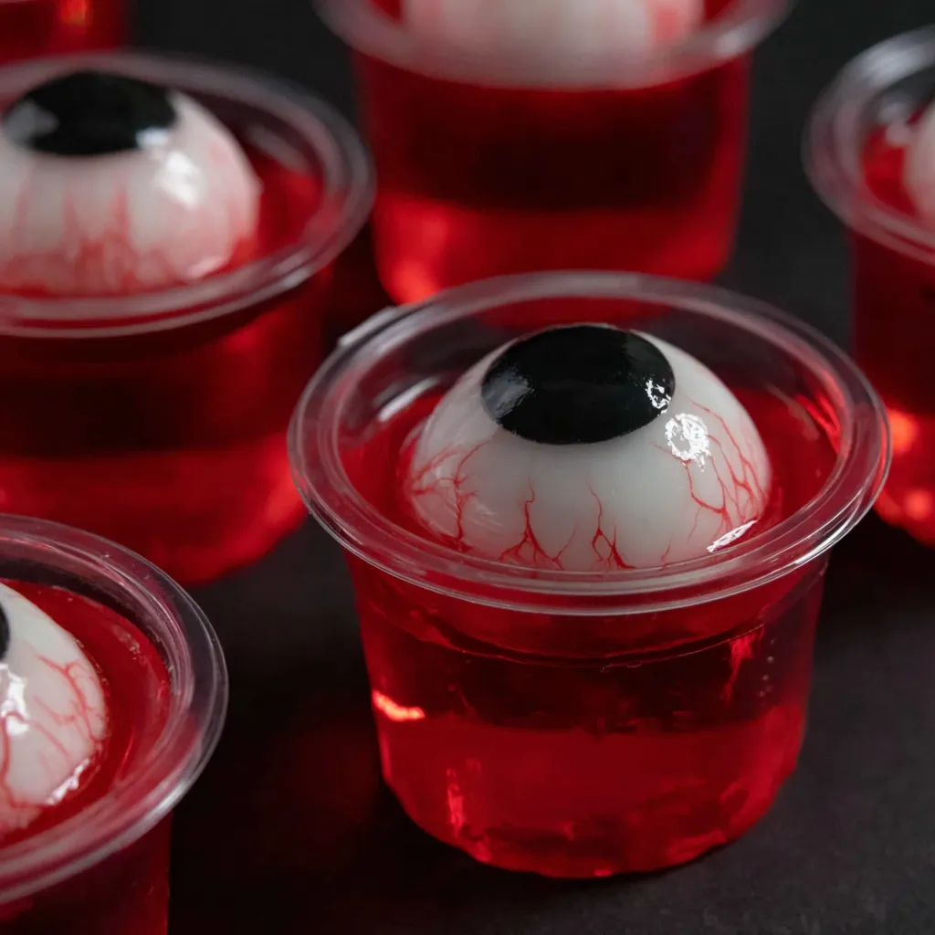 Halloween Eyeball Jello Shots