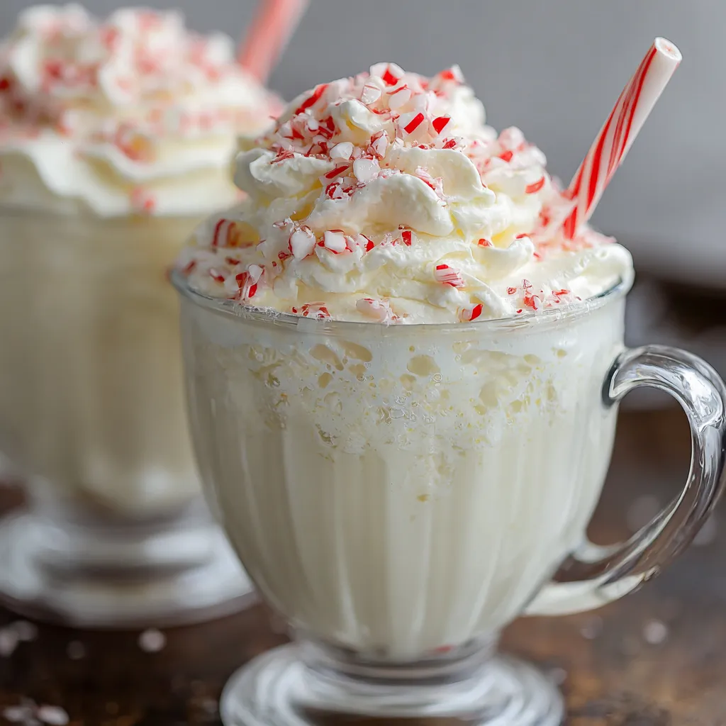 Festive Peppermint Christmas Float
