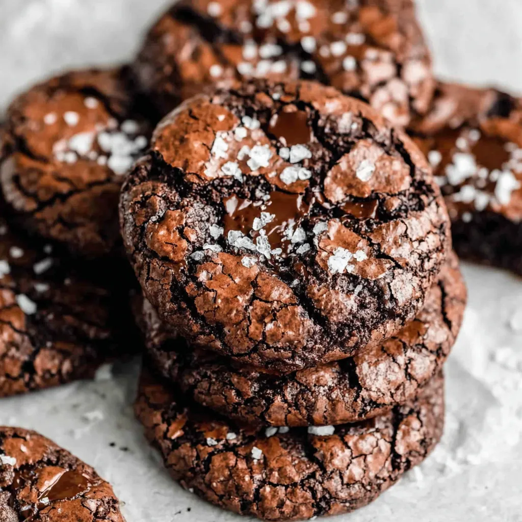 Fudgy Chewy Browkies (Brookies)