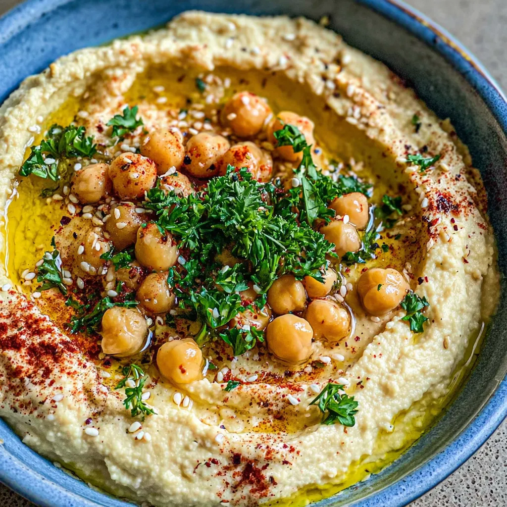 Easy Homemade Hummus