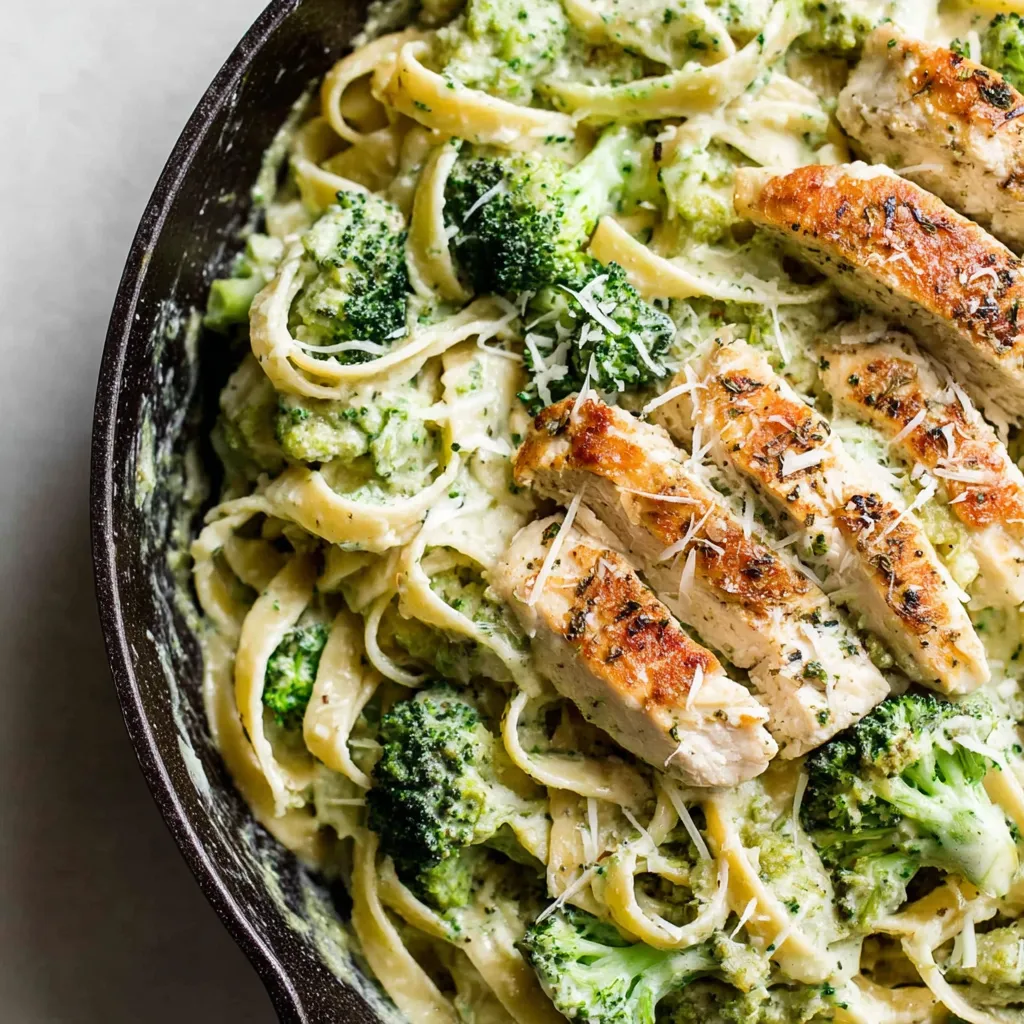 Chicken Broccoli Alfredo