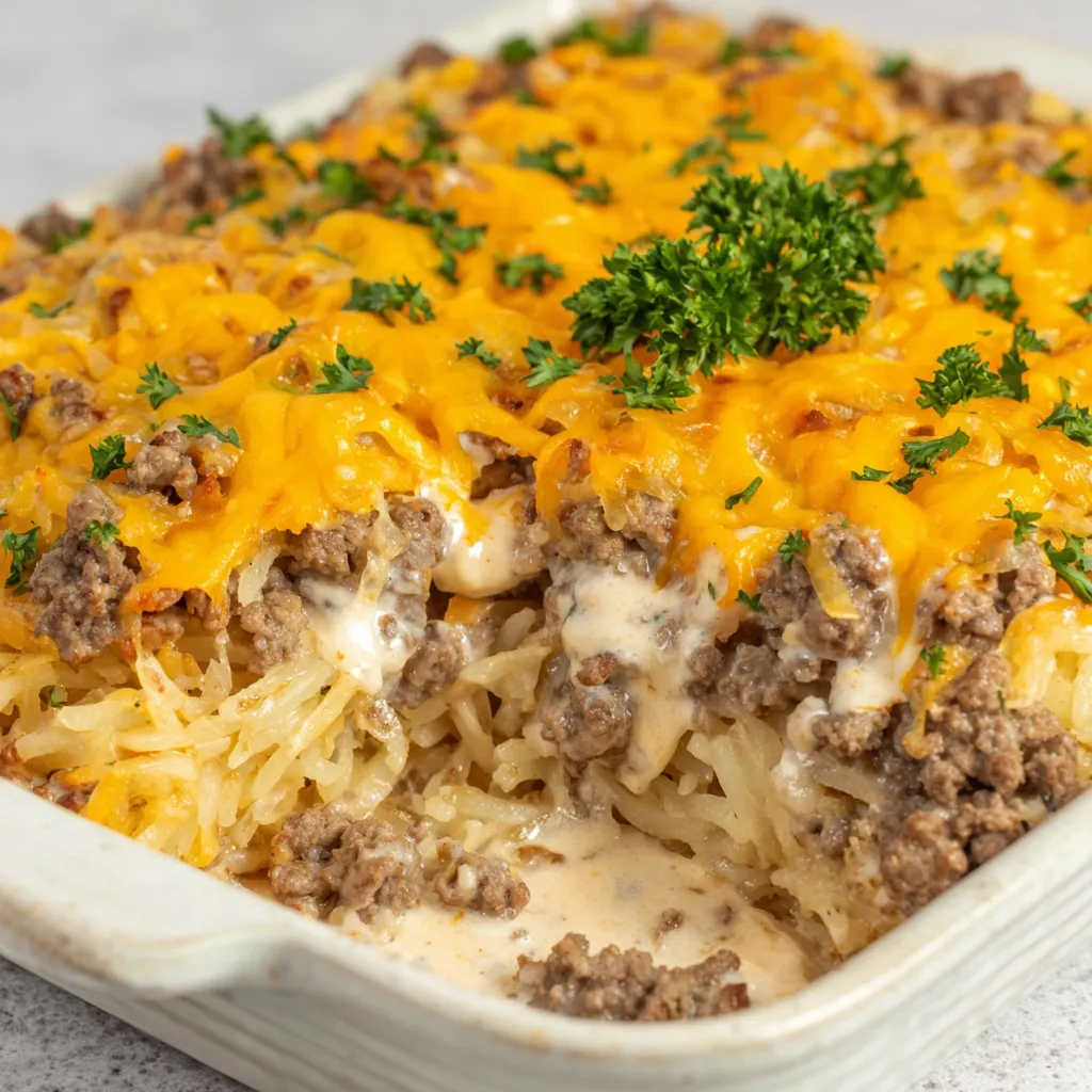 Hamburger Hashbrown Casserole