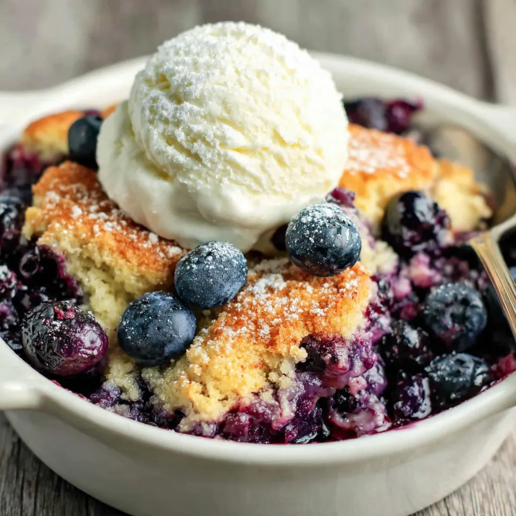 Southern Blueberry Cobbler