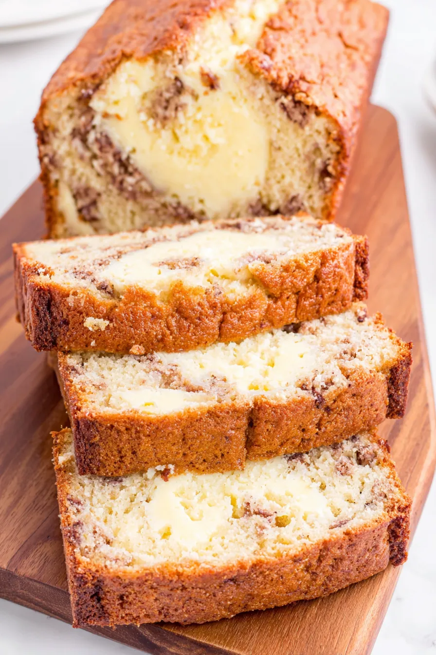 Sliced loaf on a board