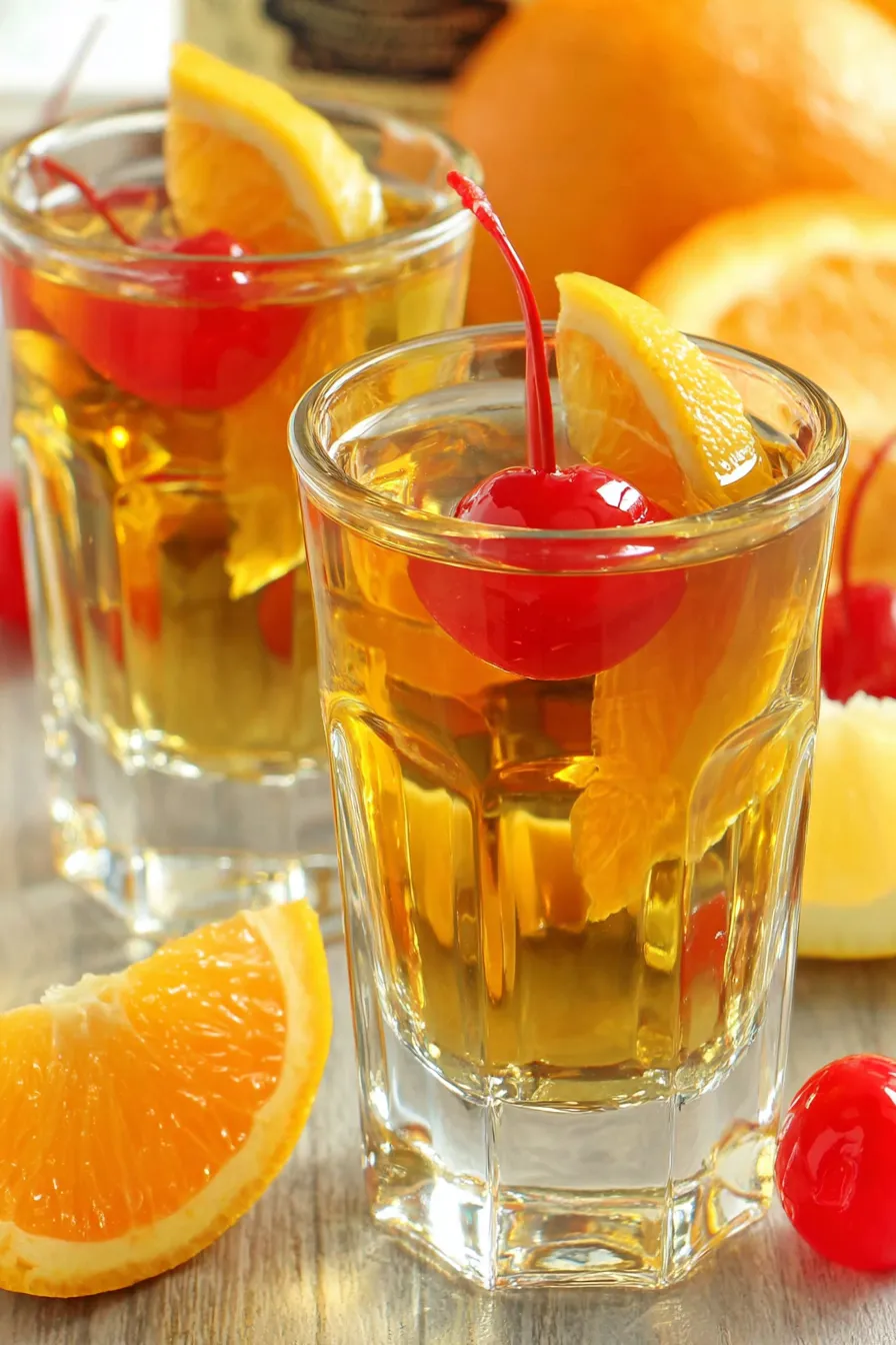 Bottles of Jim Beam, Johnnie Walker Red Label, and Jack Daniel's lined up on a bar