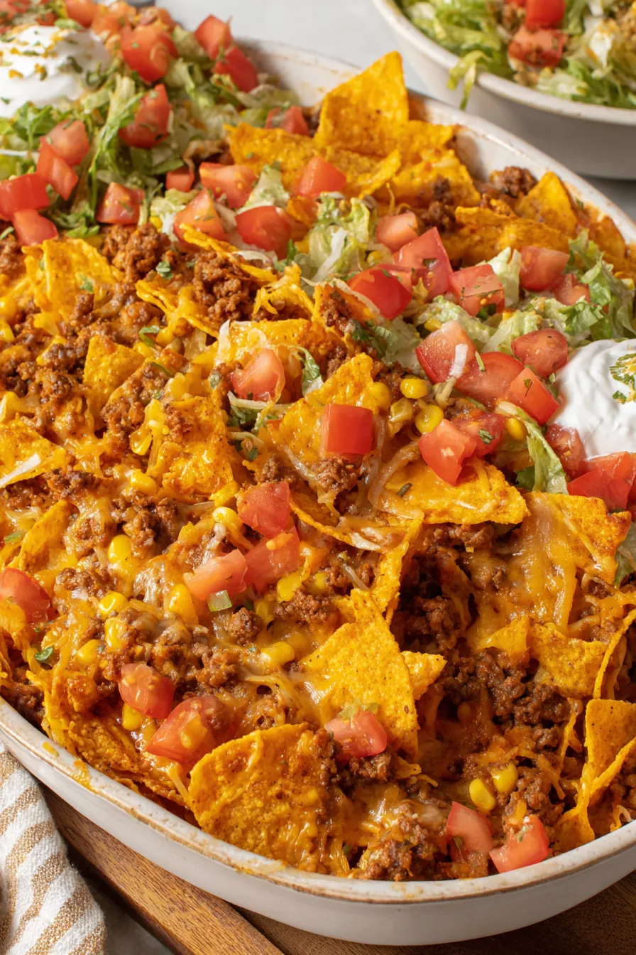 Serving suggestion with avocado and green onions