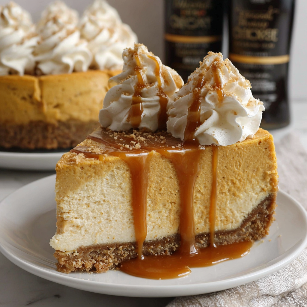 No-Crack Pumpkin Cheesecake